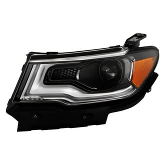 Spyder® - Black Factory Style DRL Bar Projector Headlight
