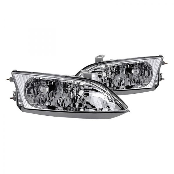 Spyder® - Chrome Factory Style Headlights, Lexus ES