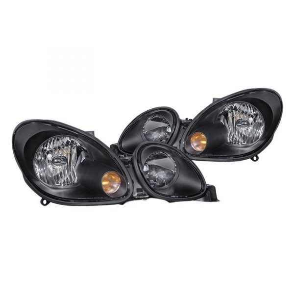 Spyder® - Black Euro Headlights, Lexus GS