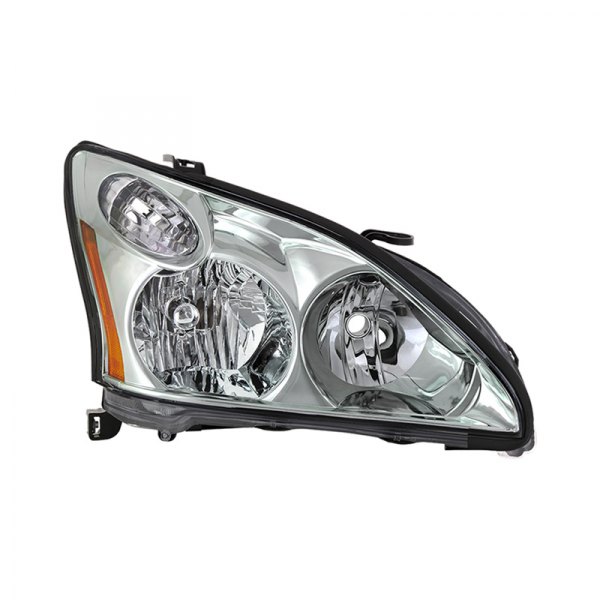 Spyder® - Passenger Side Chrome Factory Style Headlight, Lexus RX