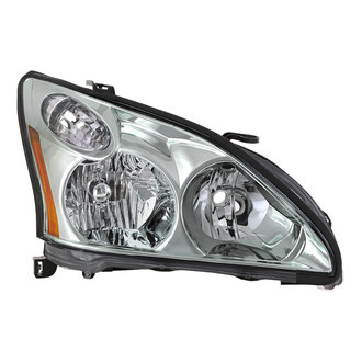 Spyder® - Passenger Side Chrome Factory Style Headlight