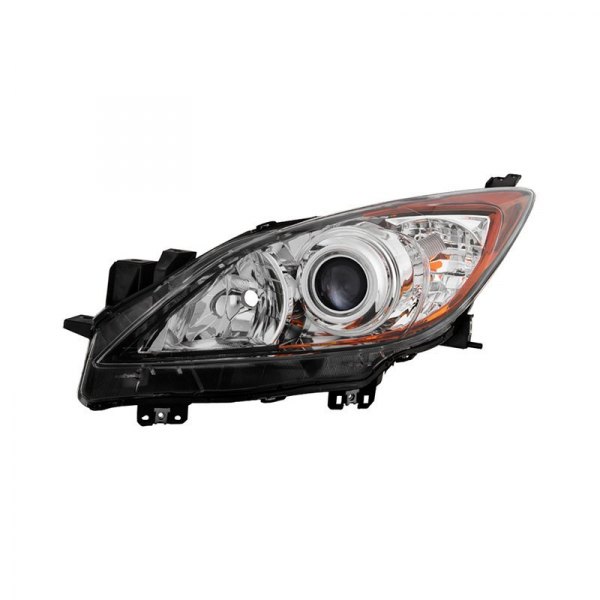 Spyder® - Driver Side Chrome Factory Style Projector Headlight, Mazda 3