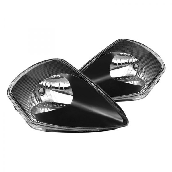 Spyder® - Black Euro Headlights, Mitsubishi Eclipse