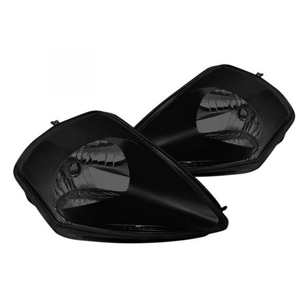 Spyder® - Black/Smoke Euro Headlights, Mitsubishi Eclipse
