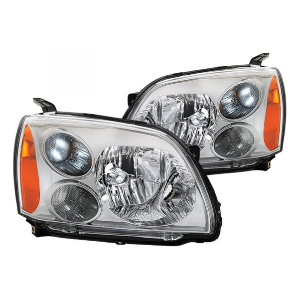 Spyder® - Chrome Factory Style Headlights, Mitsubishi Galant