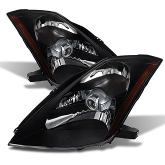 Spyder® - Driver and Passenger Side Black Projector Headlights