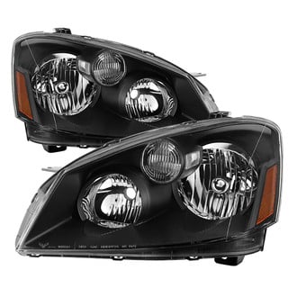 Spyder® - Driver and Passenger Side Black Factory Style Headlights