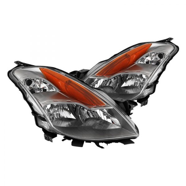 Spyder® - Chrome Factory Style Headlights, Nissan Altima