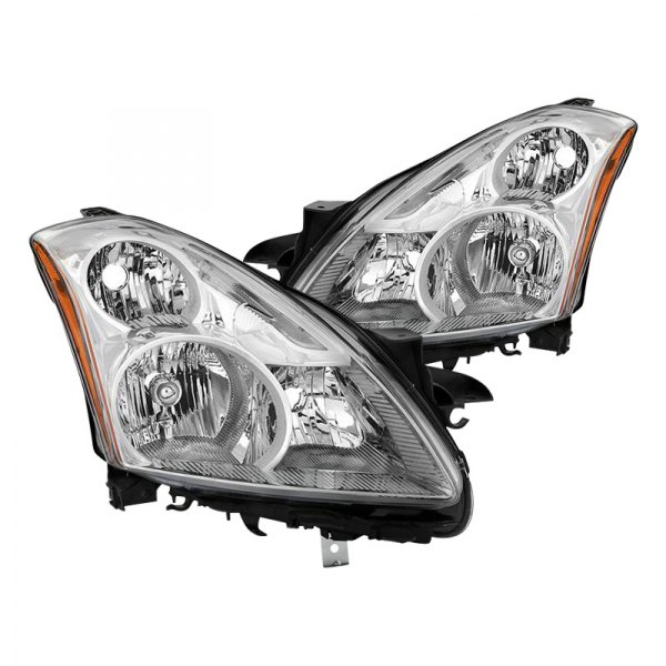 Spyder® - Chrome Factory Style Headlights, Nissan Altima