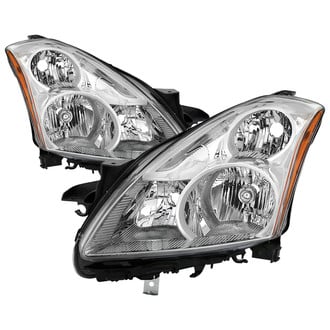 Spyder® - Driver and Passenger Side Chrome Factory Style Headlights