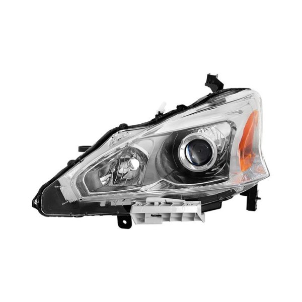 Spyder® - Driver Side Chrome Factory Style Projector Headlight, Nissan Altima