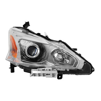 Spyder® - Passenger Side Chrome Factory Style Projector Headlight