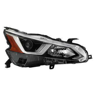 Spyder® - Passenger Side Black Factory Style Projector Headlight