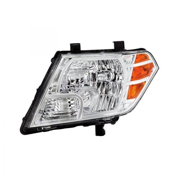 Spyder® - Driver Side Chrome Factory Style Headlight, Nissan Frontier