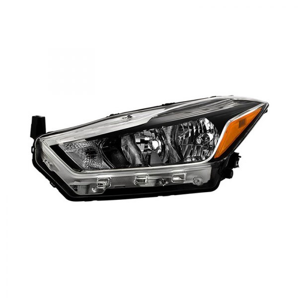 Spyder® - Black/Chrome Factory Style Headlight