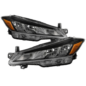Spyder® - Driver and Passenger Side Black Headlights