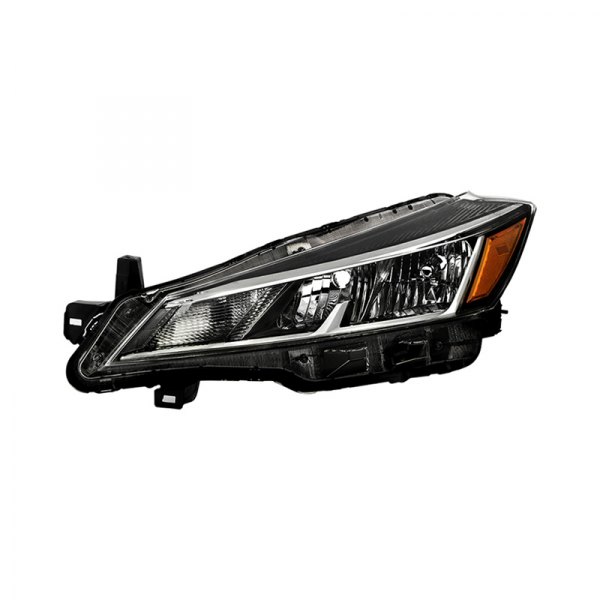 Spyder® - Driver Side Black/Chrome Factory Style Headlight