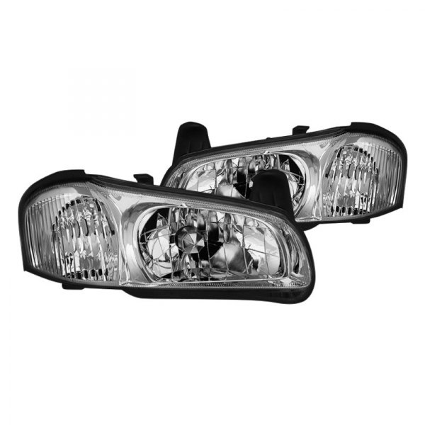 Spyder® - Chrome Factory Style Headlights, Nissan Maxima