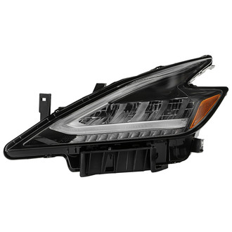 Spyder® - Driver Side Chrome Factory Style LED Headlight