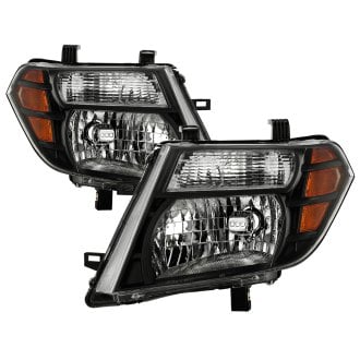 Spyder® - Driver and Passenger Side Black Euro Headlights
