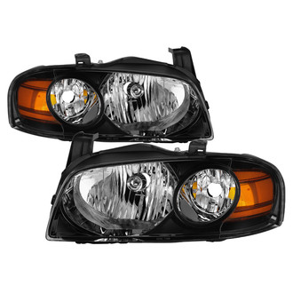 Spyder® - Driver and Passenger Side Black Factory Style Headlights