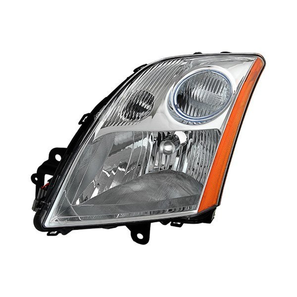 Spyder® - Driver Side Chrome Factory Style Headlight, Nissan Sentra