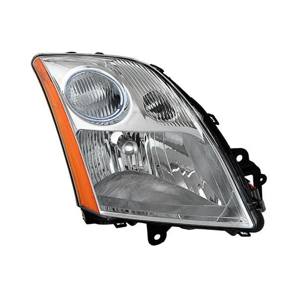 Spyder® - Passenger Side Chrome Factory Style Headlight, Nissan Sentra