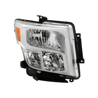 Spyder® - Passenger Side Chrome Factory Style Headlight
