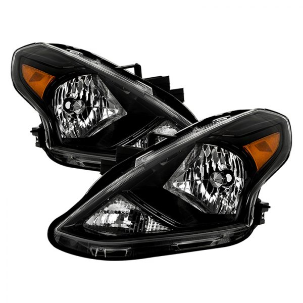 Spyder® - Driver and Passenger Side Black Factory Style Headlights