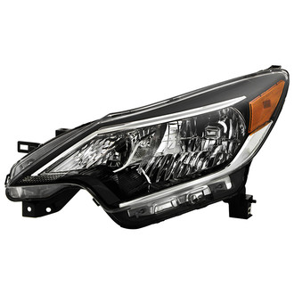 Spyder® - Driver Side Black Factory Style Headlight