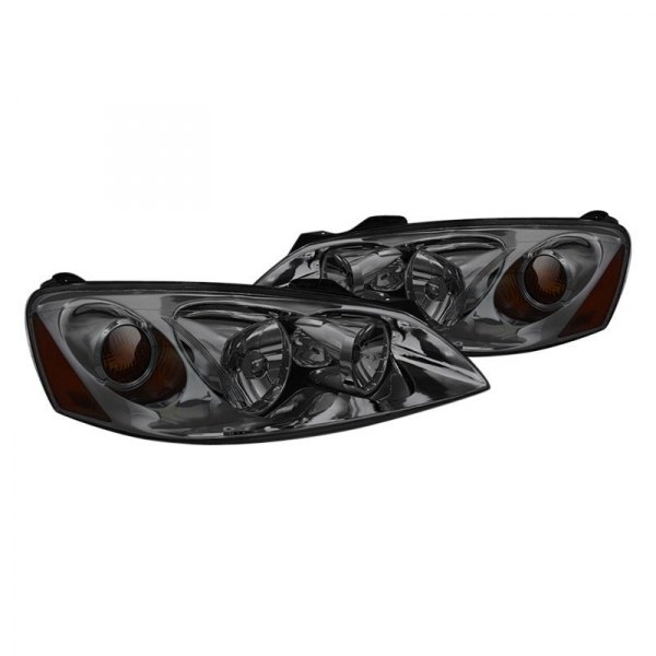 Spyder® - Chrome/Smoke Euro Headlights with Amber Turn Signal, Pontiac G6