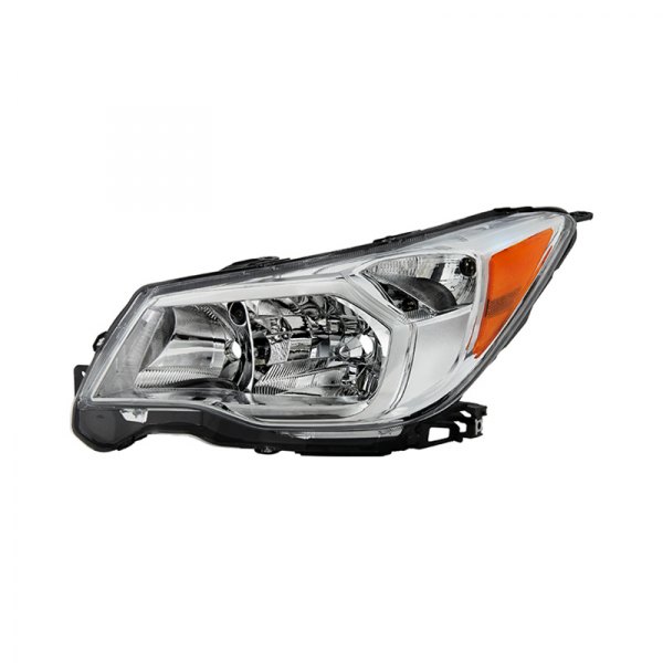 Spyder® - Driver Side Chrome Factory Style Headlight, Subaru Forester