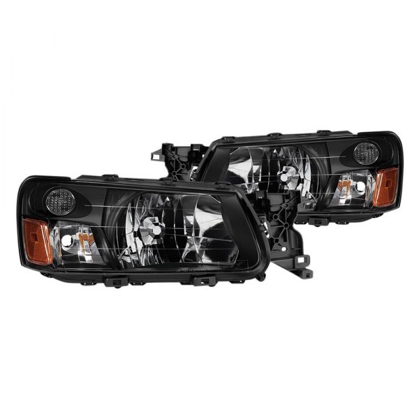Spyder® - Chrome Factory Style Projector Headlights, Subaru Forester