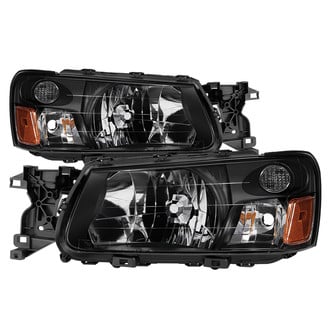 Spyder® - Driver and Passenger Side Chrome Factory Style Projector Headlights