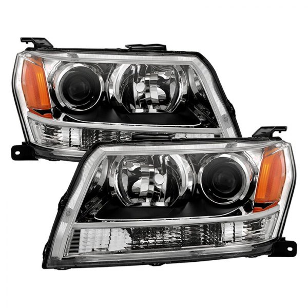 Spyder® - Chrome Factory Style Projector Headlights
