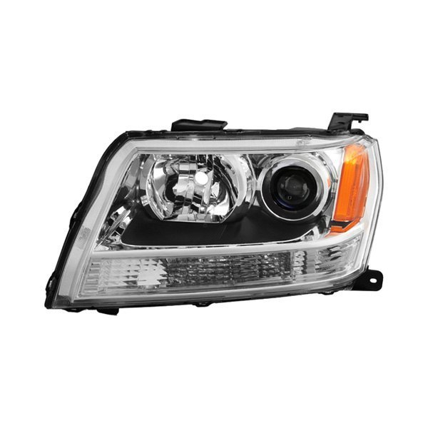 Spyder® - Driver Side Black/Chrome Factory Style Projector Headlight, Suzuki Grand Vitara
