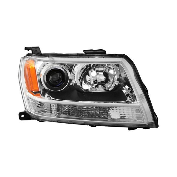 Spyder® - Passenger Side Black/Chrome Factory Style Projector Headlight, Suzuki Grand Vitara
