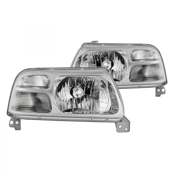 Spyder® - Chrome Factory Style Headlights, Suzuki Grand Vitara