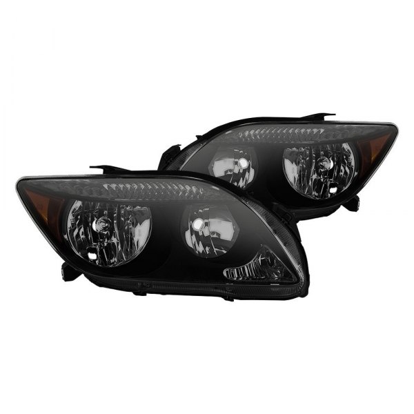 Spyder® - Black/Smoke Euro Headlights, Scion tC