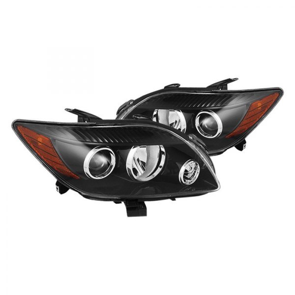 Spyder® - Black Projector Headlights, Scion tC