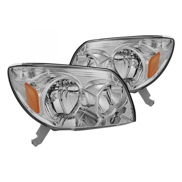 Spyder® - Chrome Euro Headlights, Toyota 4Runner