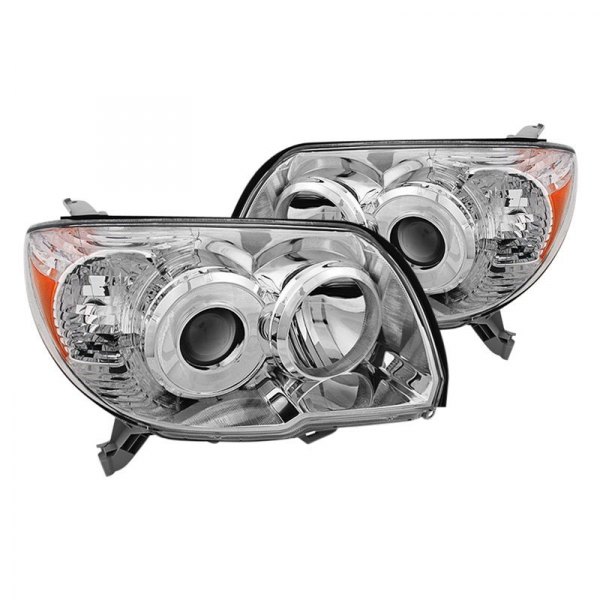 Spyder® - Chrome Factory Style Projector Headlights, Toyota 4Runner