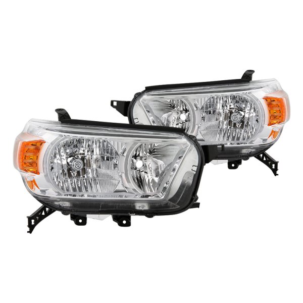 Spyder® - Chrome Factory Style Headlights, Toyota 4Runner