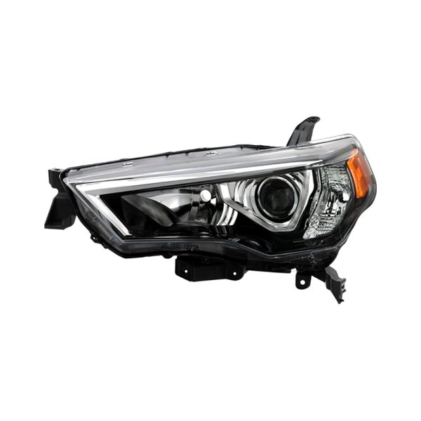 Spyder® - Driver Side Black/Chrome Factory Style Projector Headlight, Toyota 4Runner