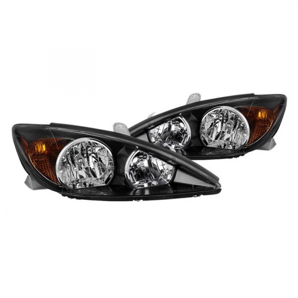 Spyder® - Black Factory Style Headlights, Toyota Camry
