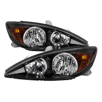 Spyder® - Driver and Passenger Side Black Factory Style Headlights
