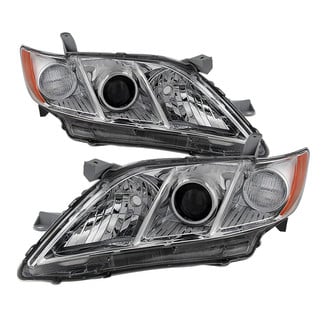 Spyder® - Driver and Passenger Side Chrome Factory Style Projector Headlights