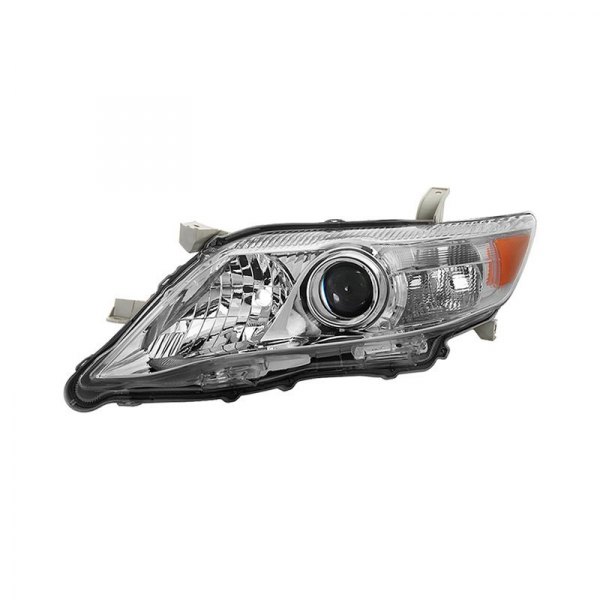 Spyder® - Driver Side Chrome Factory Style Projector Headlight, Toyota Camry