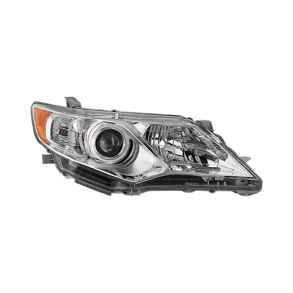 Spyder® - Passenger Side Chrome Factory Style Projector Headlight, Toyota Camry