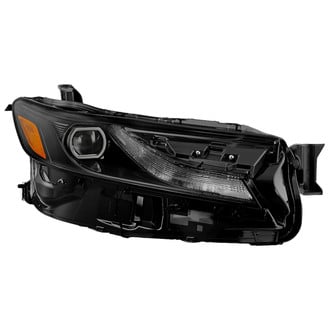 Spyder® - Passenger Side Black Factory Style LED Headlight